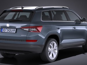 Skoda Kodiaq 2017 3Dモデル