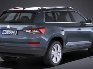 Skoda Kodiaq 2017 3D Model