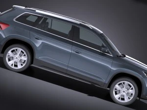 Skoda Kodiaq 2017 3D Model