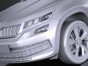 Skoda Kodiaq 2017 3Dモデル
