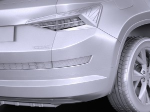 Skoda Kodiaq 2017 3Dモデル