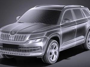 Skoda Kodiaq 2017 3D Model