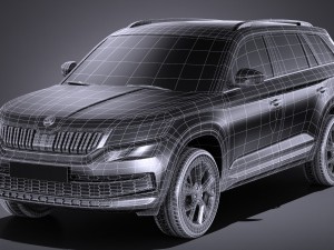 Skoda Kodiaq 2017 3Dモデル