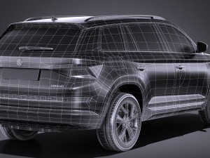 Skoda Kodiaq 2017 3Dモデル