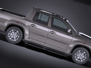 Generic Pickup 2017 Noname 3D Model