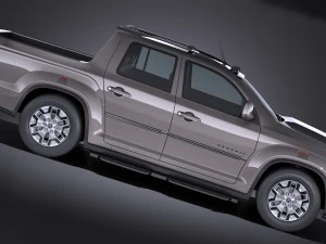 Generic Pickup 2017 Noname 3D Model