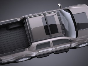 Generic Pickup 2017 Noname 3D Model