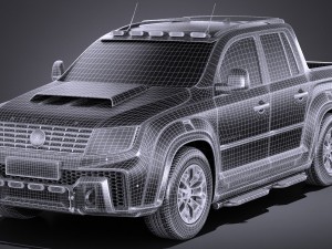 Generic Pickup 2017 Noname 3D Model