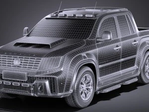 Generic Pickup 2017 Noname 3D Model