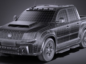 Generic Pickup 2017 Noname 3D Model