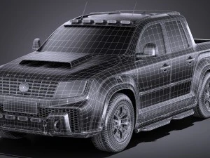 Generic Pickup 2017 Noname 3D Model
