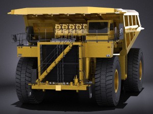 Haul Truck vray 3D 모델