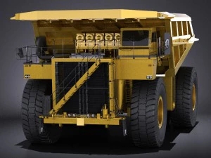 Haul Truck vray 3D Model