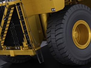 Haul Truck vray 3D 모델