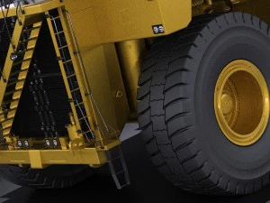 Haul Truck vray 3D Model