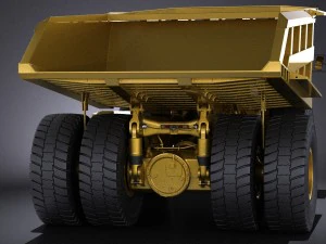 Haul Truck vray 3D Model