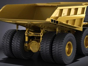 Haul Truck vray 3D Model