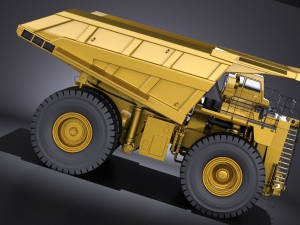 Haul Truck vray 3D 모델