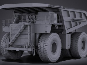 Haul Truck vray 3D 모델