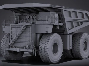 Haul Truck vray 3D Model