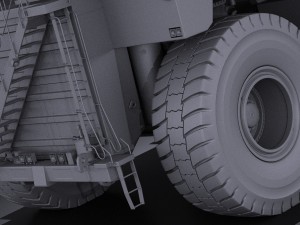 Haul Truck vray 3D 모델