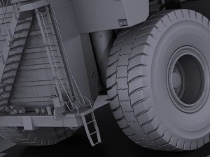 Haul Truck vray 3D Model