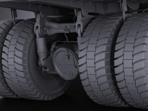 Haul Truck vray 3D Model