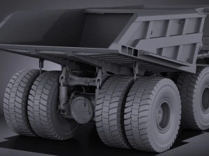 Haul Truck vray 3D Model