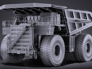 Haul Truck vray 3D 모델