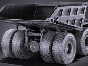 Haul Truck vray 3D 모델