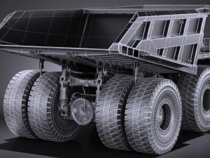 Haul Truck vray 3D Model
