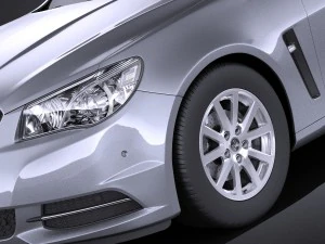 Holden VF Commodore 2014 vray 3D Model