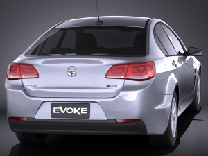 Holden VF Commodore 2014 vray Modelo 3D