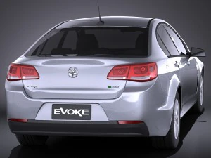 Holden VF Commodore 2014 vray 3D Model