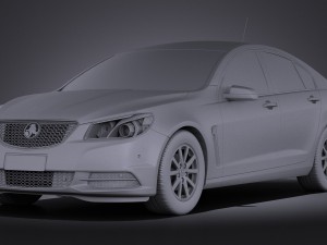 Holden VF Commodore 2014 vray Modelo 3D