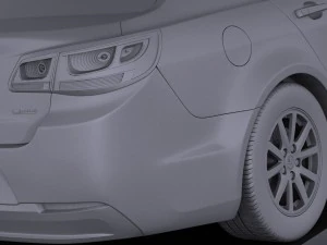 Holden VF Commodore 2014 vray 3D Model