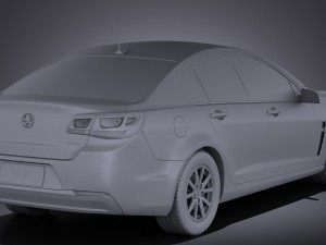 Holden VF Commodore 2014 vray Modelo 3D