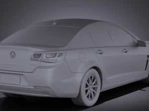 Holden VF Commodore 2014 vray 3D Model