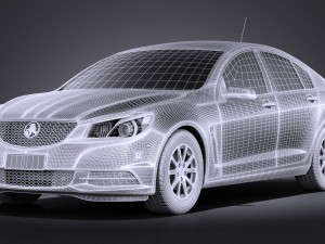 Holden VF Commodore 2014 vray Modelo 3D