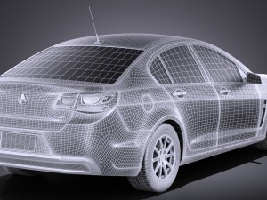 Holden VF Commodore 2014 vray Modelo 3D
