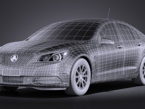 Holden VF Commodore 2014 vray Modelo 3D