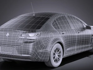 Holden VF Commodore 2014 vray 3D Model