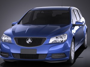 Holden VF Commodore Sportwagon 2014 vray 3D मॉडल