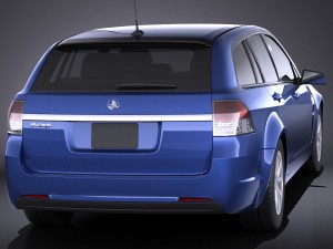 Holden VF Commodore Sportwagon 2014 vray 3D मॉडल