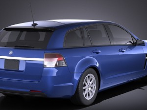 Holden VF Commodore Sportwagon 2014 vray 3D मॉडल