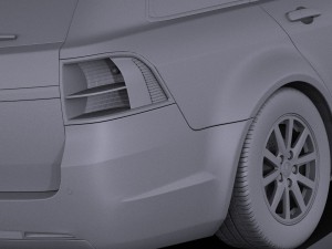 Holden VF Commodore Sportwagon 2014 vray 3D मॉडल