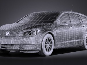 Holden VF Commodore Sportwagon 2014 vray 3D मॉडल