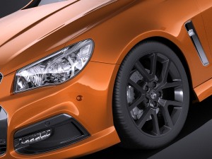Holden VF Commodore Sportwagon SSV 2014 vray 3D Model