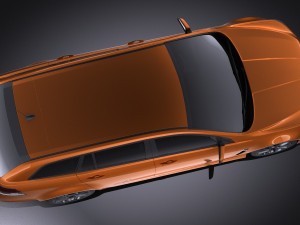 Holden VF Commodore Sportwagon SSV 2014 vray 3D Model
