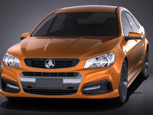 Holden VF Commodore SSV 2014 vray 3D Model